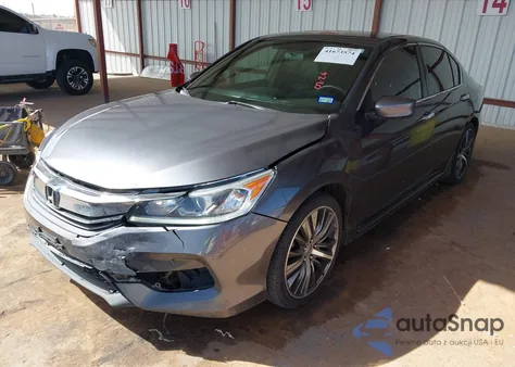 2017 Honda Accord Sport z USA, uszkodzony, nr VIN 1HGCR2F50HA080098